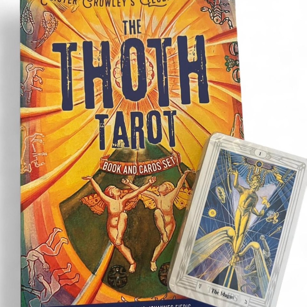 Thoth Tarot Book and Card Set